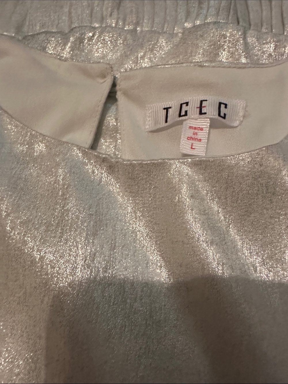Silver Metallic Dress - Picture 6 of 6